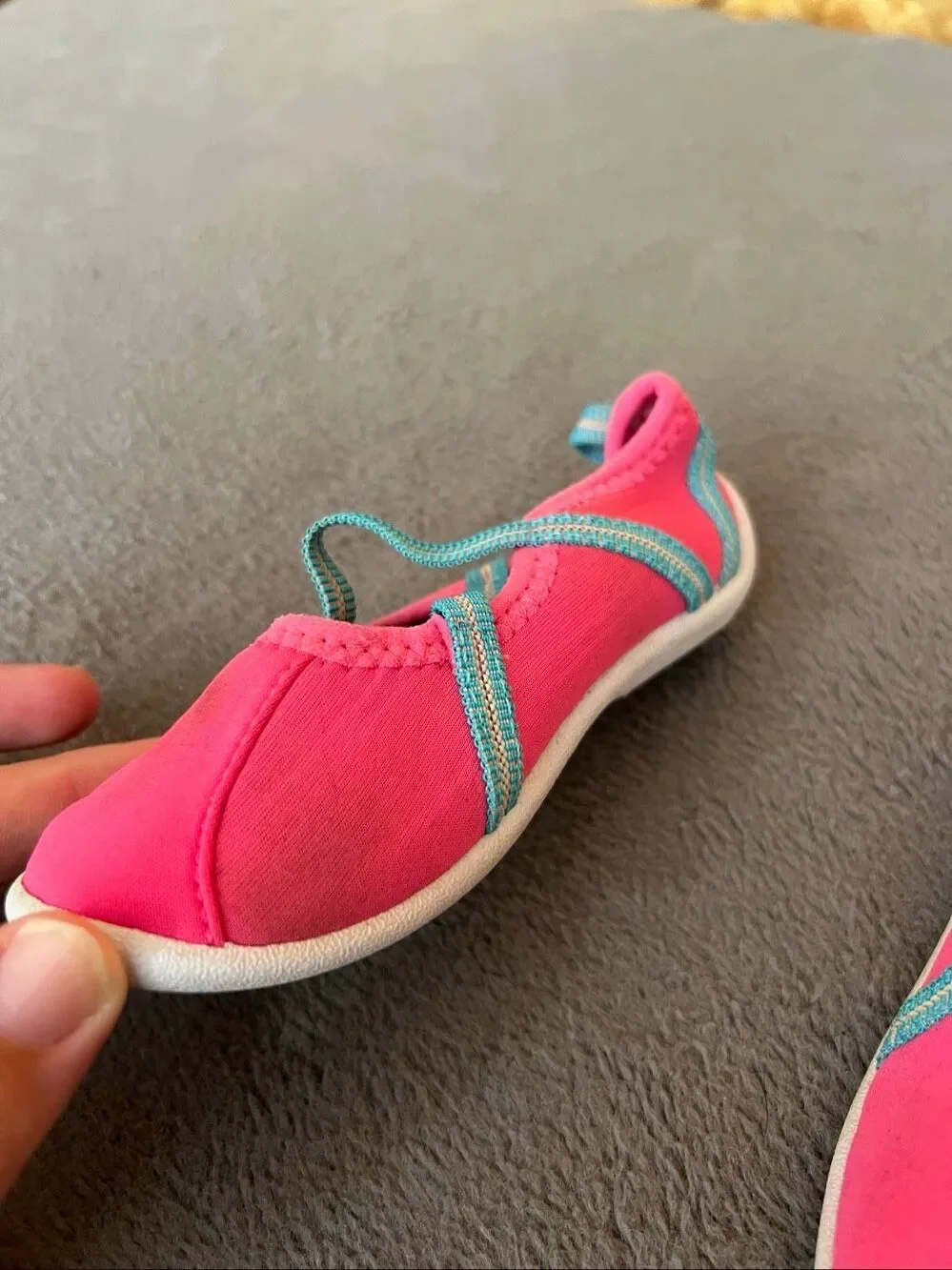 Speedo Pink Water Shoes Kids Size 7/8 Toddler